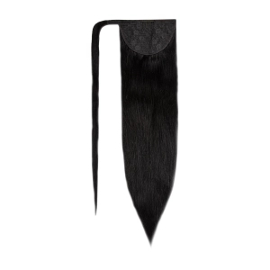 Włosy naturalne doczepiane Kucyk Kitka 50cm 80 gram - kolor #1