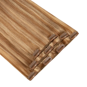 Włosy naturalne doczepiane Clip In 40cm 35 gram - kolor #20/14 Baleyage