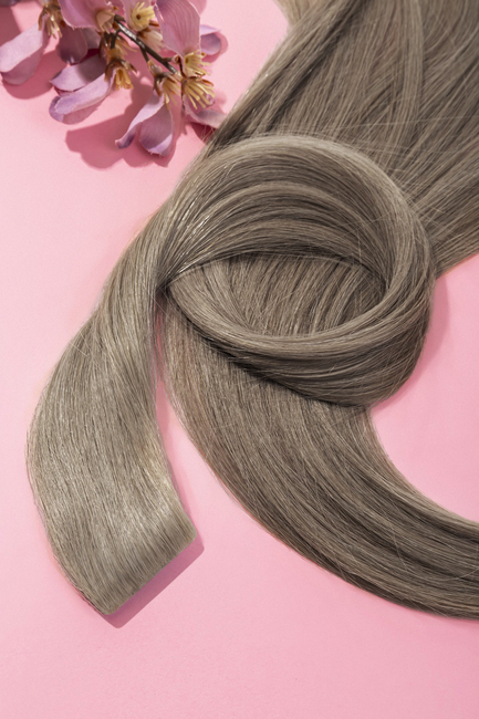Włosy naturalne doczepiane Seria MAGIC Invisible Tape On 50cm - Kolor #8