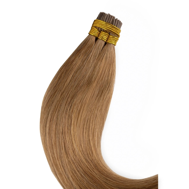 Włosy naturalne doczepiane na ringi 50cm 0,5g - kolor #12