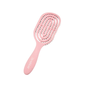 Szczotka BestHair pastelowa łososiowa + etui