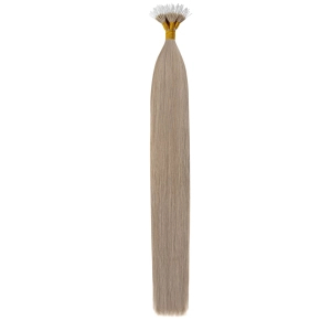 Włosy naturalne doczepiane Seria MAGIC Nanoringi Light 50cm 0,8g 20szt - Kolor #18