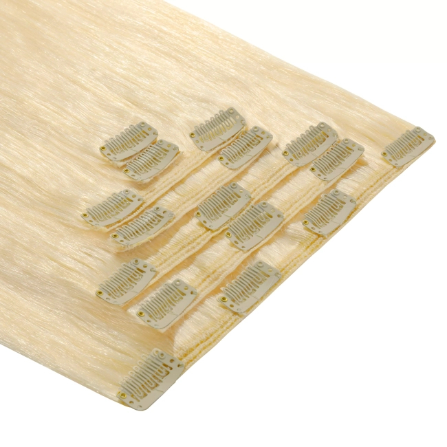 Włosy naturalne doczepiane Clip In 60cm 140 gram - kolor #613