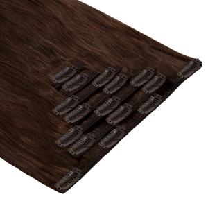 Włosy naturalne doczepiane Clip In 50cm 140 gram - kolor #4