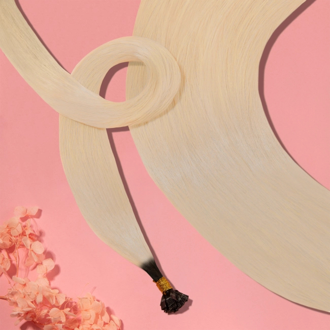 Włosy naturalne doczepiane Seria MAGIC Keratyna 60cm 0,8g 20szt - Kolor Ombre #2/#613