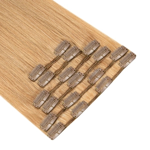 Włosy naturalne doczepiane Clip In 40cm 120 gram - kolor #27