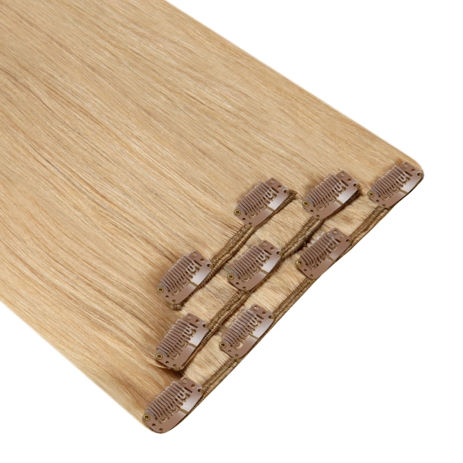 Włosy naturalne doczepiane Clip In 60cm 70 gram - kolor #18
