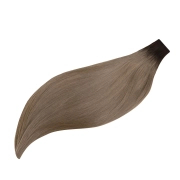 Włosy naturalne doczepiane Seria MAGIC Invisible Tape On 40cm - Kolor Ombre #1B/#8
