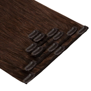 Włosy naturalne doczepiane Clip In 40cm 70 gram - kolor #4