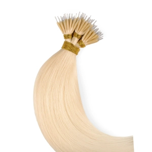 Włosy naturalne doczepiane na nano ringi 50cm 1g 20 sztuk  - kolor #613