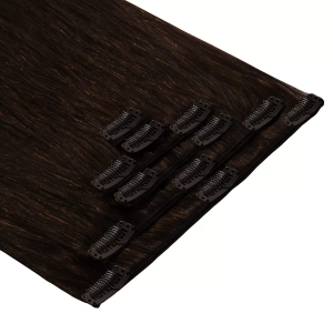 Włosy naturalne doczepiane Clip In 40cm 120 gram - kolor #1B