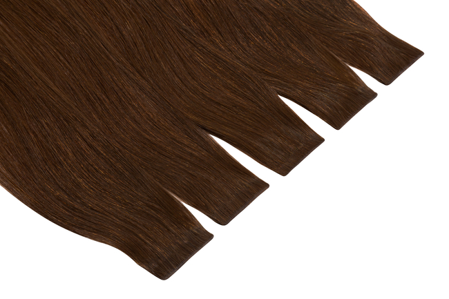 Włosy naturalne doczepiane Seria MAGIC Invisible Tape On 50cm - Kolor #6