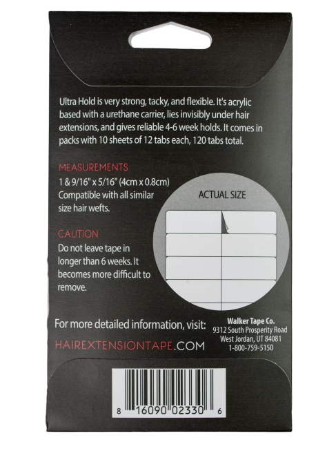 Plasterki Walker Tape Ultra Hold 4 x 0,8cm 12 pasków