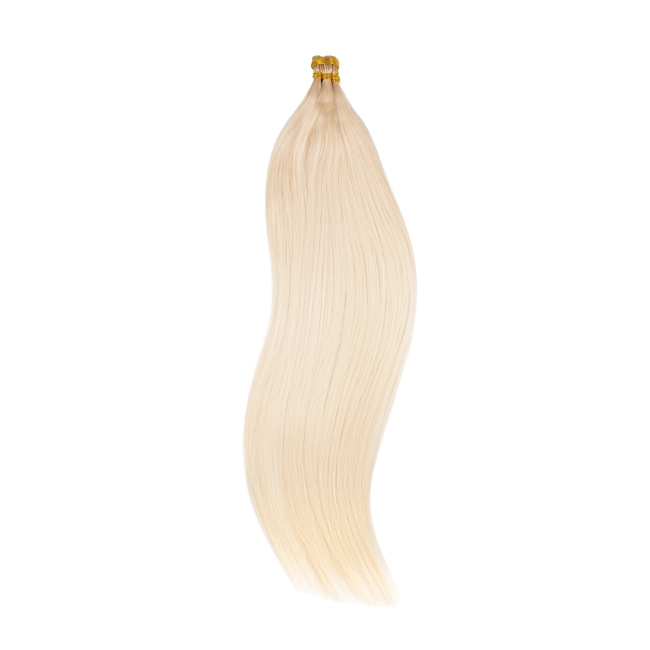 Włosy naturalne doczepiane na ringi 40cm 0,6g - kolor #60