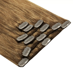 Włosy naturalne doczepiane Clip In 40cm 120 gram - kolor #12