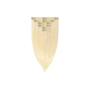 Włosy naturalne doczepiane Clip In 40cm 70 gram - kolor #60