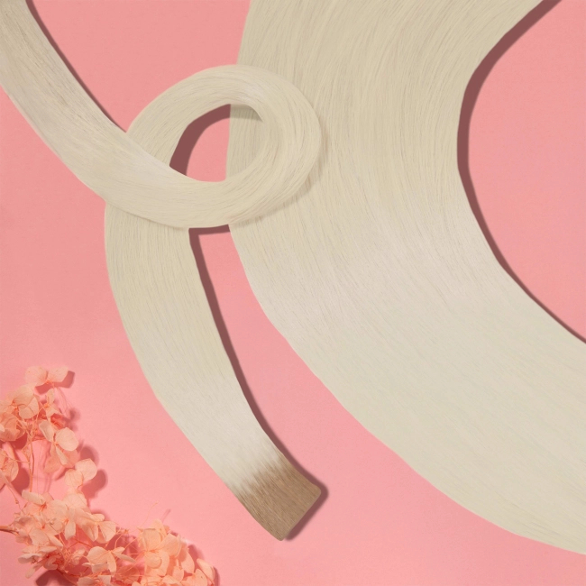 Włosy naturalne doczepiane Seria MAGIC Invisible Tape On 50cm - Kolor Ombre #12/#1001