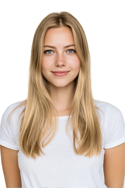 Włosy naturalne doczepiane Kucyk Kitka 60cm 90 gram - kolor #24