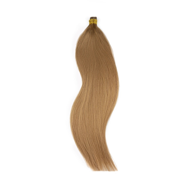 Włosy naturalne doczepiane na ringi 50cm 0,8g - kolor #12
