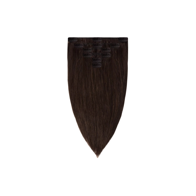 Włosy naturalne doczepiane Clip In 40cm 70 gram - kolor #2