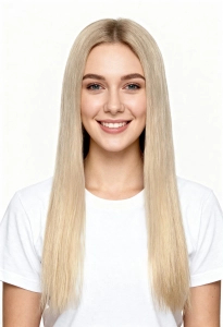 Włosy naturalne doczepiane na ringi 60cm 0,8g - kolor #60