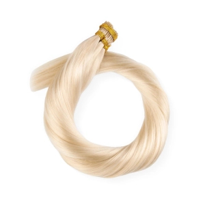 Włosy naturalne doczepiane na ringi 60cm 0,8g - kolor #60