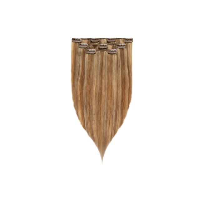 Włosy naturalne doczepiane Clip In 40cm 35 gram - kolor #20/14 Baleyage