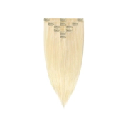 Włosy naturalne doczepiane Clip In 50cm 70 gram - kolor #60
