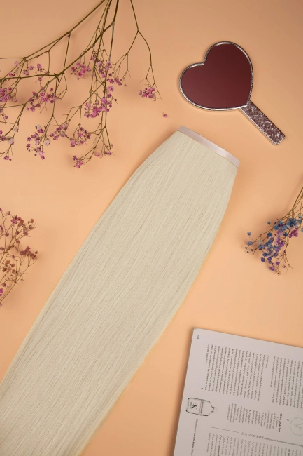 Włosy naturalne doczepiane Seria MAGIC Taśmy Bio Tape 60cm 90 gram - Kolor #1001