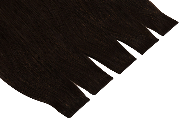 Włosy naturalne doczepiane Seria MAGIC Invisible Tape On 50cm - Kolor #1B