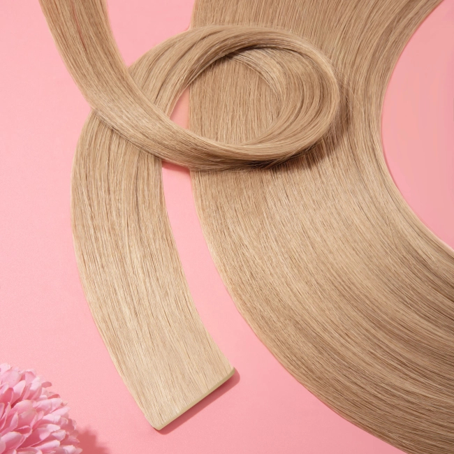Włosy naturalne doczepiane Seria MAGIC Invisible Tape On 60cm - Kolor #18A