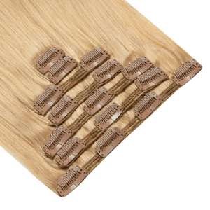 Włosy naturalne doczepiane Clip In 50cm 140 gram - kolor #18