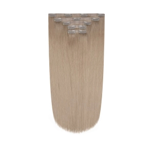 Włosy naturalne doczepiane Seria MAGIC Bezszwowe Ukryte Clip In 40cm 90 gram - Kolor #18 Beżowy Blond