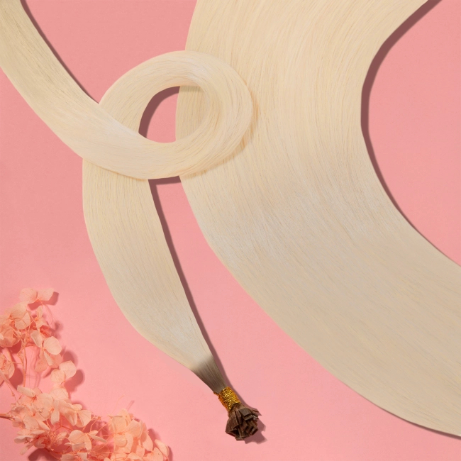 Włosy naturalne doczepiane Seria MAGIC Keratyna 50cm 0,8g 20szt - Kolor Ombre #7A/#613