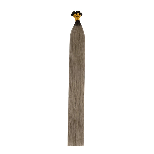 Włosy naturalne doczepiane Seria MAGIC Keratyna 40cm 0,6g 20szt - Kolor Ombre #1B/#8