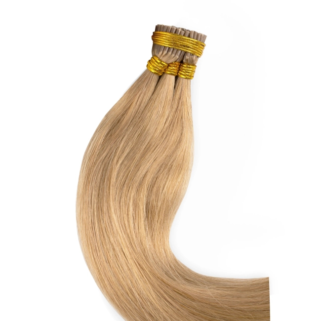 Włosy naturalne doczepiane na ringi 40cm 0,6g - kolor #16