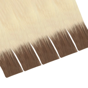 Włosy naturalne doczepiane Seria MAGIC Invisible Tape On 50cm - Kolor Ombre #7A/#613