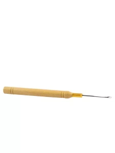 Szydełko z zapadką do włosów doczepianych