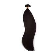 Włosy naturalne doczepiane na keratynę 60cm 0,8g 20 sztuk - kolor #1B