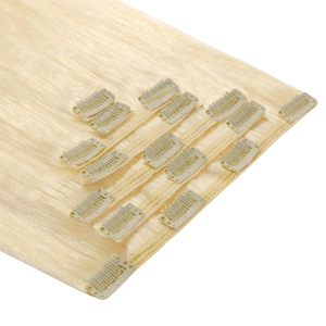Włosy naturalne doczepiane Clip In 60cm 140 gram - kolor #60