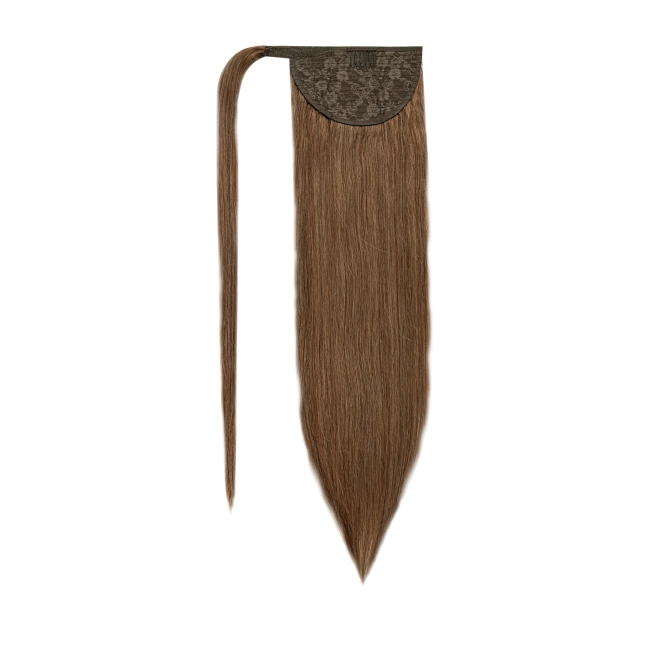 Włosy naturalne doczepiane Kucyk Kitka 50cm 80 gram - kolor #8