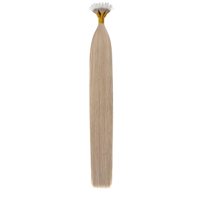 Włosy naturalne doczepiane Seria MAGIC Nanoringi Light 50cm 0,8g 20szt - Kolor #16