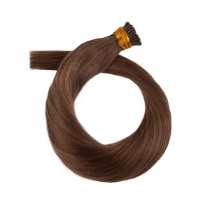 Włosy naturalne doczepiane na ringi 40cm 0,6g - kolor #6