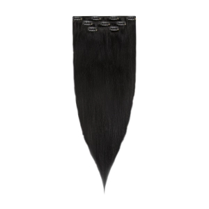Włosy naturalne doczepiane Clip In 60cm 70 gram - kolor #1