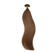 Włosy naturalne doczepiane na keratynę 50cm 0,8g 20 sztuk - kolor #8