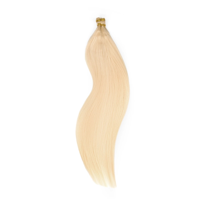 Włosy naturalne doczepiane na ringi 40cm 0,6g - kolor #613