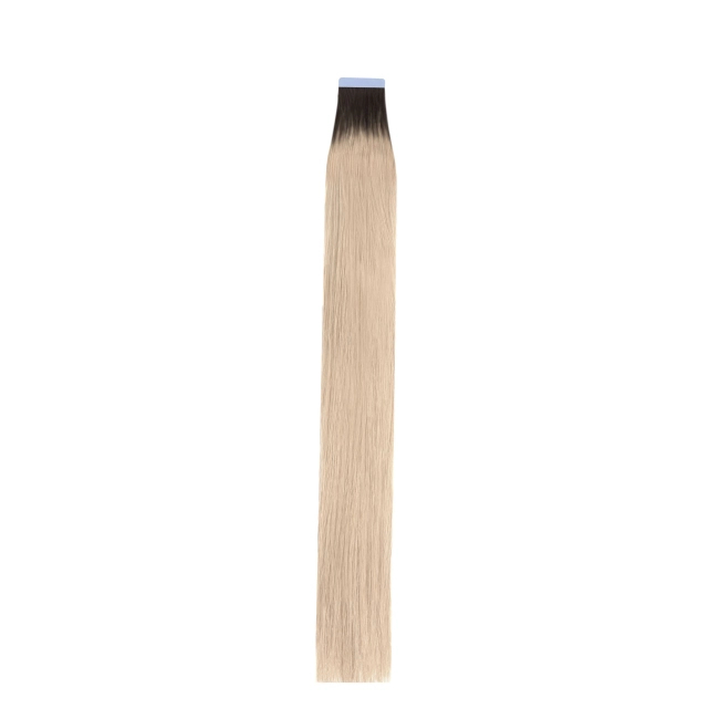 Włosy naturalne doczepiane Seria MAGIC Tape On Kanapki 50cm - Kolor Ombre #2/#18A
