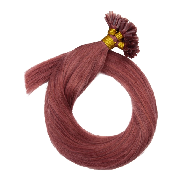 Włosy naturalne doczepiane na keratynę 40cm 0,6g 20 sztuk  - kolor #33