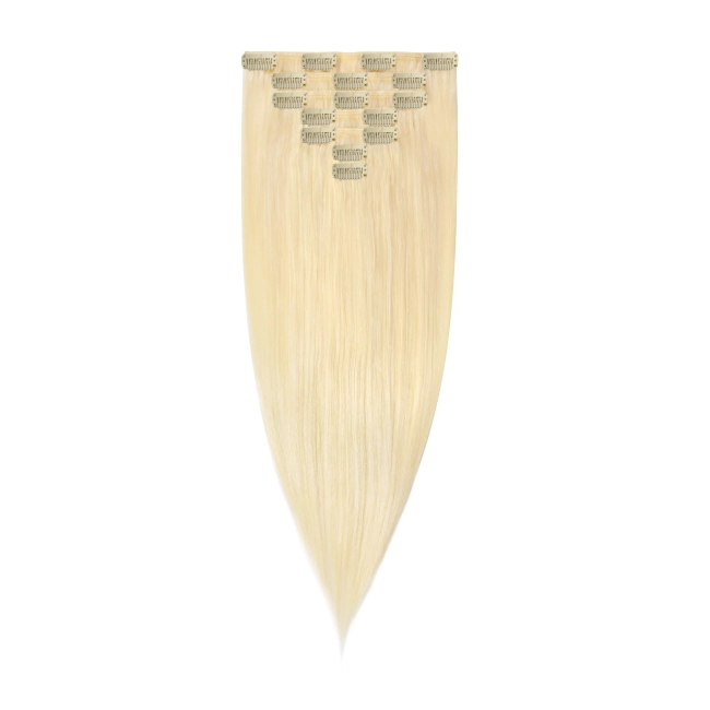Włosy naturalne doczepiane Clip In 60cm 140 gram - kolor #60