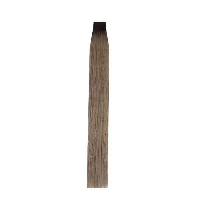 Włosy naturalne doczepiane Seria MAGIC Invisible Tape On 60cm - Kolor Ombre #1B/#8